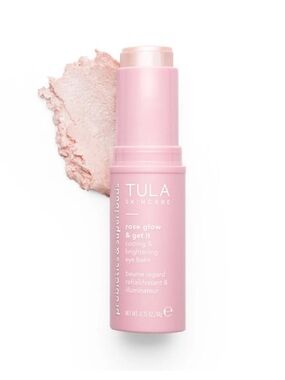 TULA Skincare Rose Glow + Get It Cooling & Brightening Eye Balm